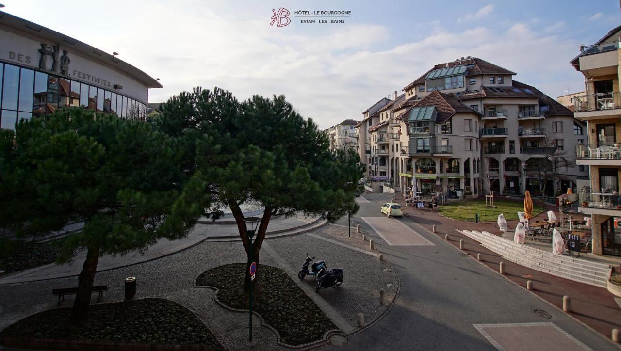Hotel Le Bourgogne Évian-les-Bains Exterior foto